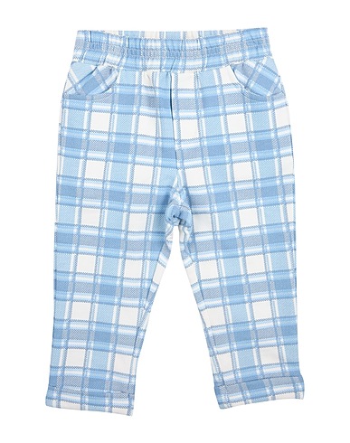 MONNALISA Casual παντελόνι Ανοιχτό μπλε 100% Βαμβάκι