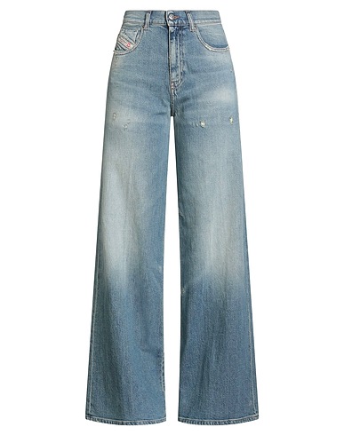 DIESEL Denim trousers Blue 99% Cotton, 1% Elastane