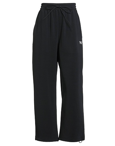 Y-3 캐주얼 바지 블랙 100% 폴리아미드
