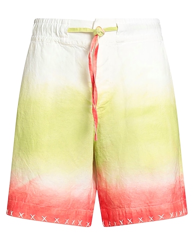 THE ELDER STATESMAN Shorts & Bermuda Light green 100% Linen