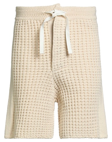 JIL SANDER+ Shorts & Bermuda Cream 61% Cotton, 39% Wool