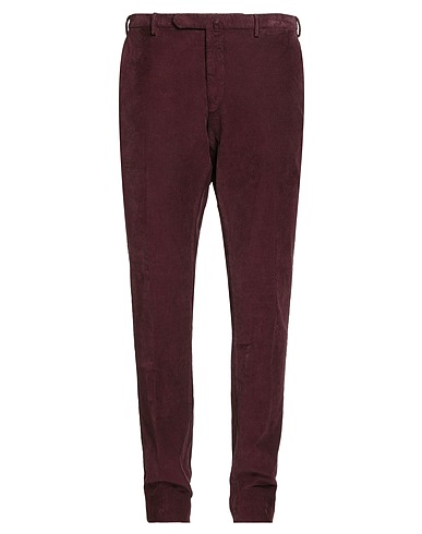 SANTANIELLO Casual trouser EVOLUTO Burgundy 97% Cotton, 3% Elastane
