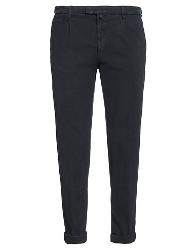 BRIGLIA 1949 Casual pants Midnight blue 97% Cotton, 3% Elastane