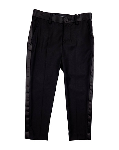 MONNALISA Casual pants Black 70% Polyester, 30% Viscose