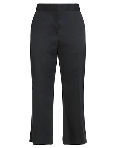 THE ROW Casual trouser Black 95% Cotton, 4% Cashmere, 1% Elastane