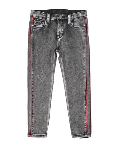 MONNALISA Pantaloni jeans Nero 74% Cotone, 25% Poliestere, 1% Elastan