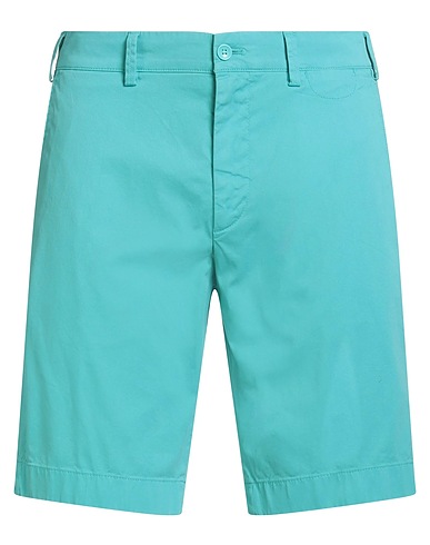 HARMONT & BLAINE Shorts & Bermuda Turquoise 97% Cotton, 3% Elastane