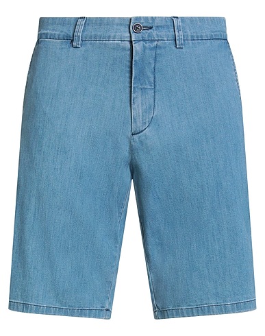HARMONT & BLAINE Denim shorts Blue 98% Cotton, 2% Elastane