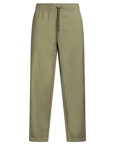 COSTUMEIN Casual trouser Military green 100% Virgin Wool