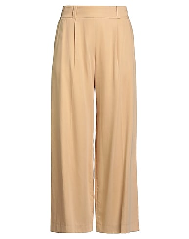 HUGO Casual παντελόνι Χρώμα της άμμου 100% Lyocell