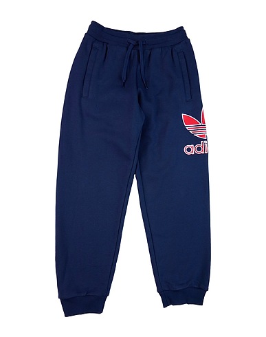 ADIDAS ORIGINALS Casual trouser Navy blue 100% Cotton, Elastane