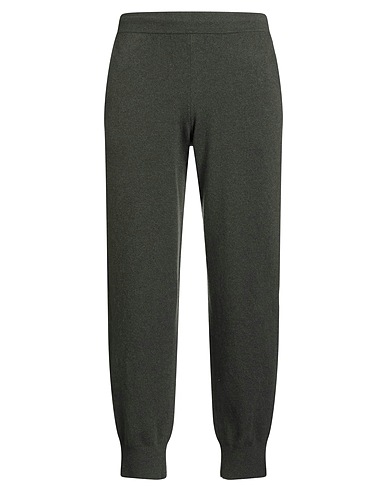 AION Casual trouser Military green 100% Cashmere