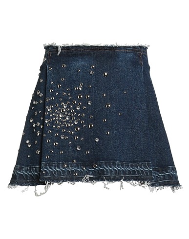DES_PHEMMES Denim skirt 98% Cotton, 2% Elastane