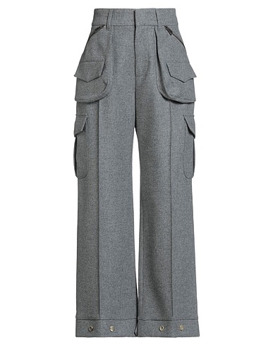 ERMANNO SCERVINO Casual trouser Grey 98% Virgin Wool, 2% Elastane
