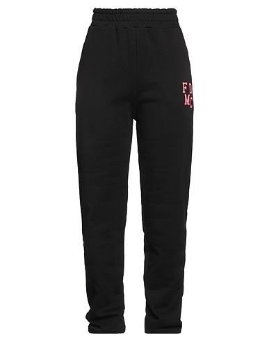 FORTE DEI MARMI COUTURE Casual pants Black 100% Cotton