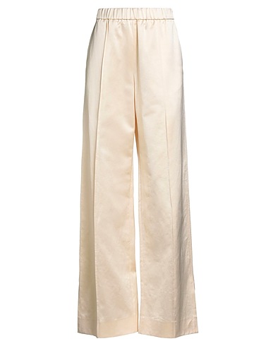 JIL SANDER Casual trouser Ivory 100% Cotton