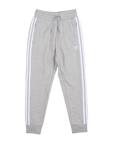ADIDAS ORIGINALS Casual trouser Light grey 70% Cotton, 30% Recycled polyester