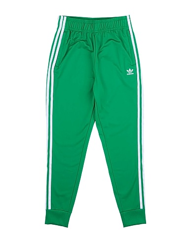 ADIDAS ORIGINALS Casual trouser Green 100% Recycled polyester