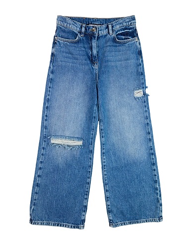 PATRIZIA PEPE Denim trousers Blue 100% Cotton