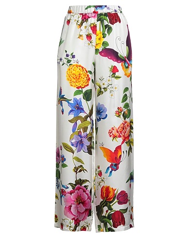 WEEKEND MAX MARA Hosen Weiß 100% Seide
