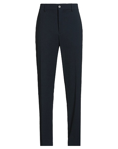 BRIAN DALES Casual trouser Midnight blue 96% Cotton, 3% Elastane, 1% Nylon