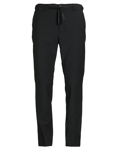 BRIAN DALES Casual trouser Black 100% Wool
