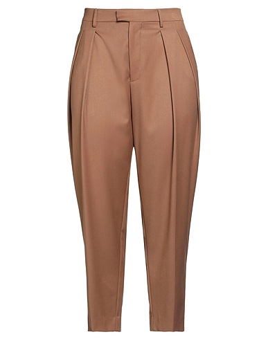 BERWICH Casual pants Brown 65% Polyester, 32% Viscose, 3% Elastane