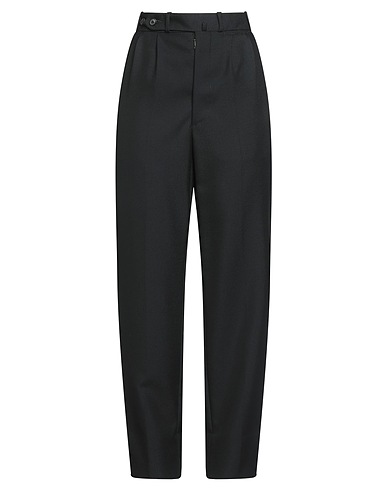 MAISON MARGIELA Casual pants Black 70% Wool, 30% Mohair wool
