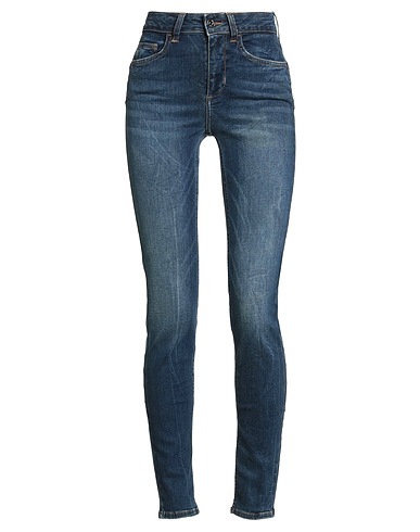 LIU •JO Denim trousers 92% Cotton, 8% Elastomultiester