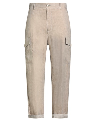 BRIAN DALES Hosen Beige 53% Leinen, 47% Polyamid