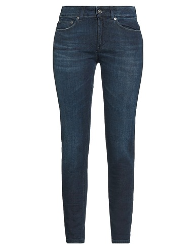 DONDUP Denim pants Blue 92% Cotton, 6% Elastomultiester, 2% Elastane