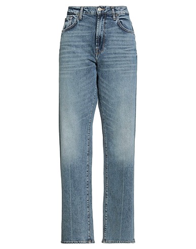 7 FOR ALL MANKIND Denim pants Blue 99% Cotton, 1% Elastane
