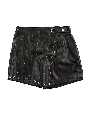 FUN & FUN Shorts & Bermuda Black 100% Polyurethane