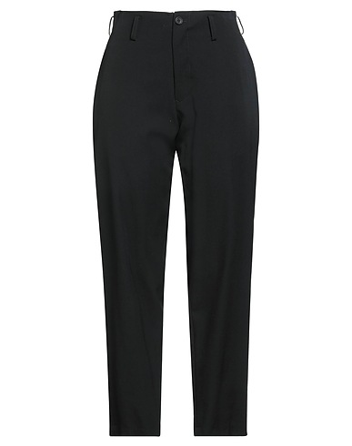 YOHJI YAMAMOTO Pantalone Nero 100% Lana