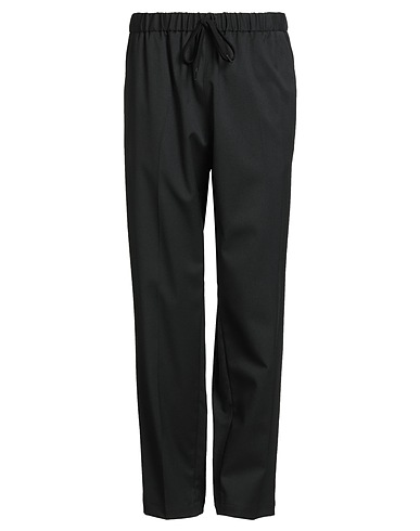 MM6 MAISON MARGIELA Casual pants Black 69% Polyester, 30% Viscose, 1% Elastane