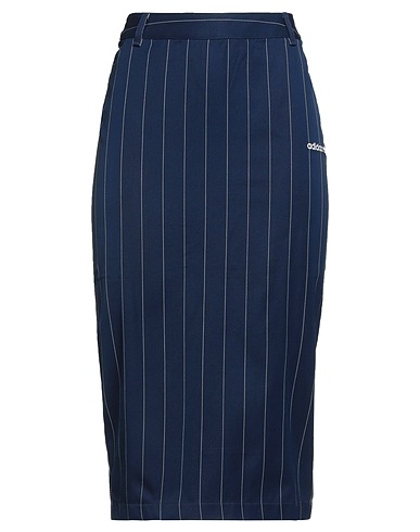 ADIDAS ORIGINALS Jupe mi-longue Bleu marine 60% Coton, 40% Polyester recyclé