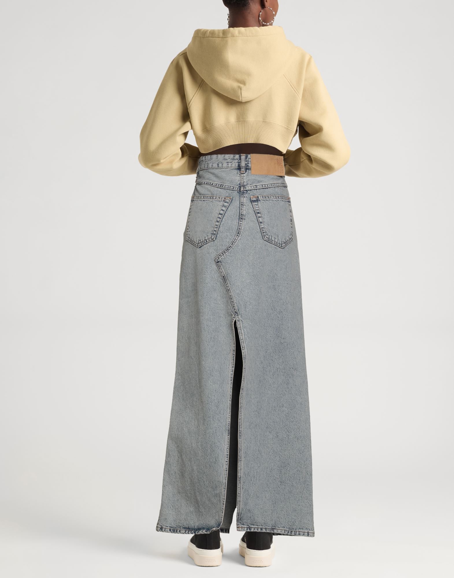 MM6 MAISON MARGIELA スカート | デニムスカート ブルー メンズ | YOOX