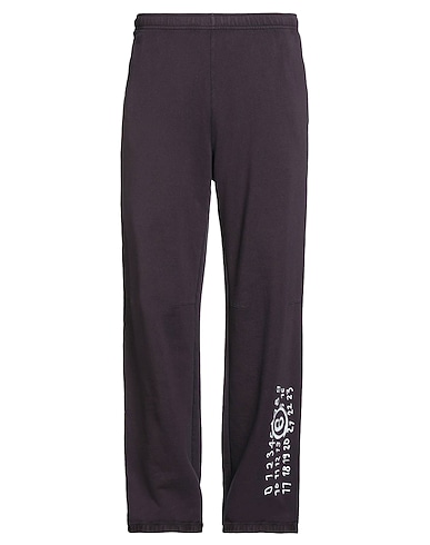 MM6 MAISON MARGIELA Pantalone Prugna 100% Cotone