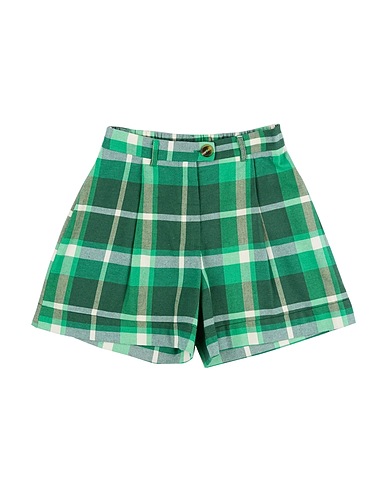 L:Ú L:Ú by MISS GRANT Shorts & Bermuda Green 50% Cotton, 48% Polyester, 2% Elastane