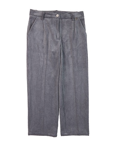 MANILA GRACE Pantalone Grigio 80% Poliestere, 20% Viscosa