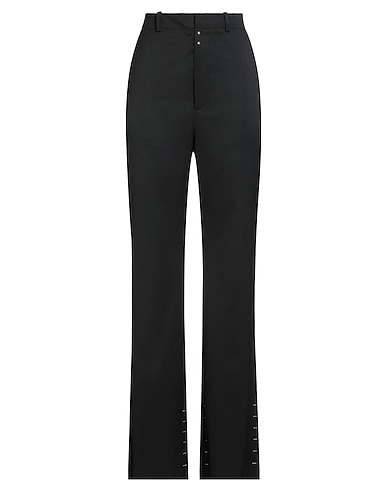 MM6 MAISON MARGIELA Casual trouser Black 54% Polyester, 44% Virgin Wool, 2% Elastane