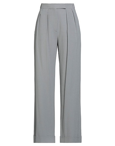 EMPORIO ARMANI Casual pants Grey 39% Lyocell, 35% Viscose, 22% Polyester, 4% Elastane