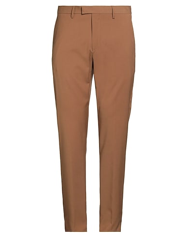LIU •JO MAN Casual pants Khaki 69% Polyester, 29% Viscose, 2% Elastane