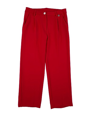 MANILA GRACE Casual pants Brick 80% Polyester, 20% Viscose