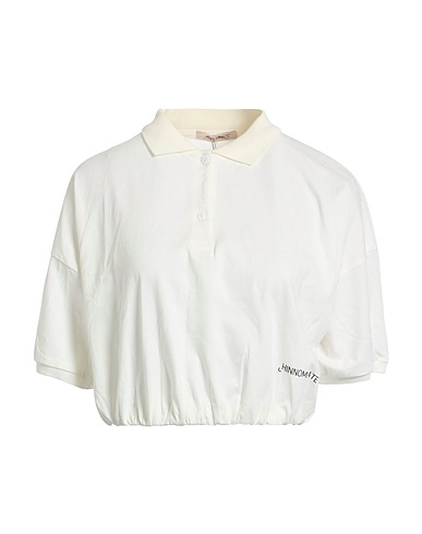 HINNOMINATE Polo Bianco 100% Cotone