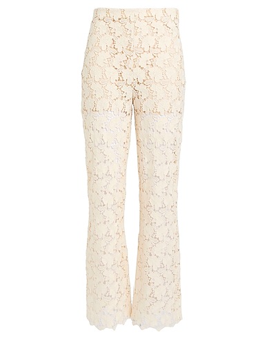 MARCIANO by GUESS Casual trouser Ivory 84% Cotton, 16% Polyester