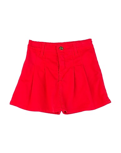 U+É Shorts & Bermuda Red 97% Cotton, 3% Elastane
