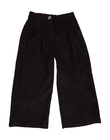 MEILISA BAI Pantalone Nero 90% Poliestere, 10% Poliammide