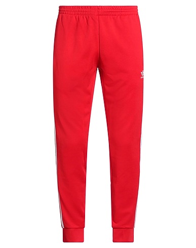 ADIDAS ORIGINALS Hosen Rot 70% Recyceltes Polyester, 30% Baumwolle