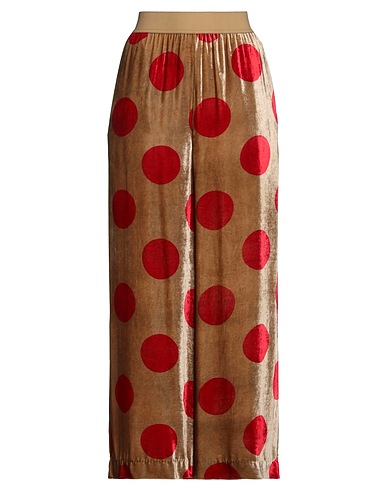 UMA WANG Casual trouser Camel 82% Viscose, 18% Silk